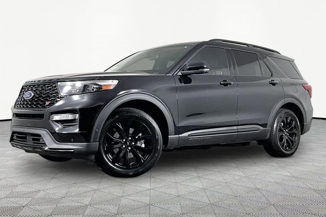 Black Metallic 2020 Ford Explorer SUV / Crossover All-Wheel Drive Automatic