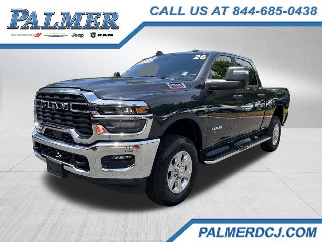 Forged Blue Metallic 2026 RAM 2500 Pickup Truck Four-Wheel Drive 8-Speed Automatic