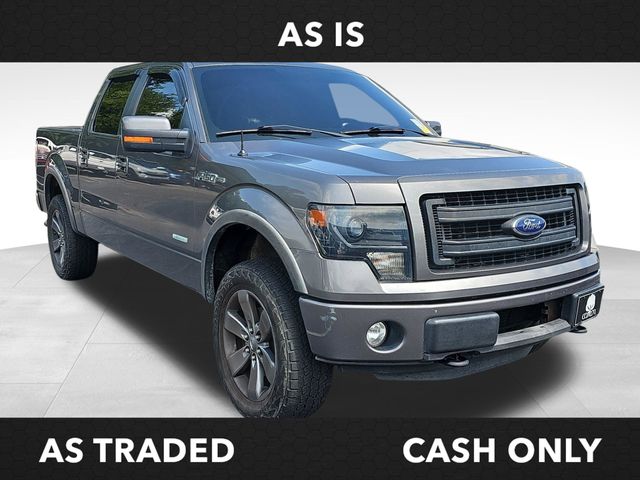 Gray 2013 Ford F-150 Pickup Truck Four-Wheel Drive 6-Speed Automatic