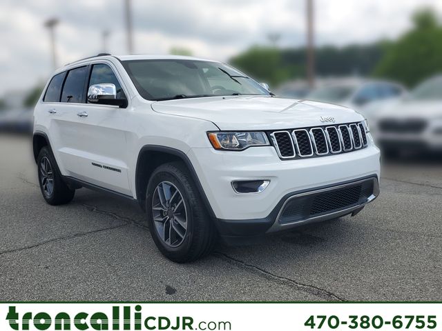 Bright White Clearcoat 2019 Jeep Grand Cherokee SUV / Crossover Four-Wheel Drive 8-Speed Automatic