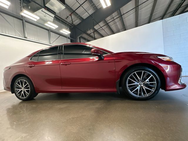 2022 Toyota Camry XLE Red at Honda North