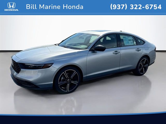 Silver 2026 Honda Accord Sedan Front-Wheel Drive Continuously Variable Transmission