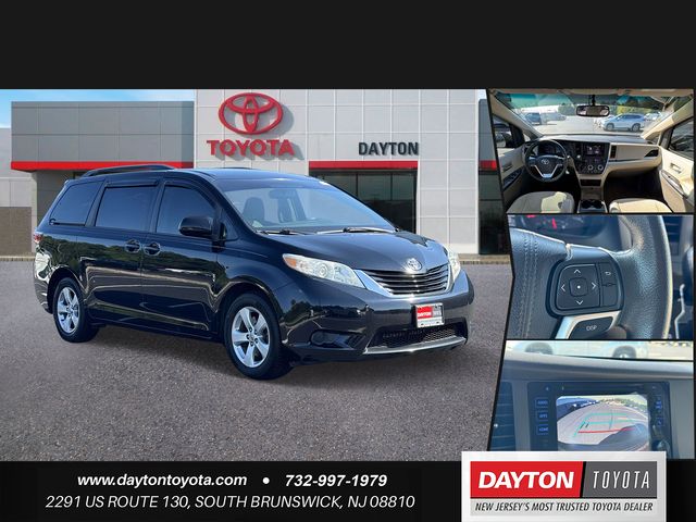 Attitude Black 2015 Toyota Sienna Minivan Front-Wheel Drive 6-Speed Automatic Overdrive