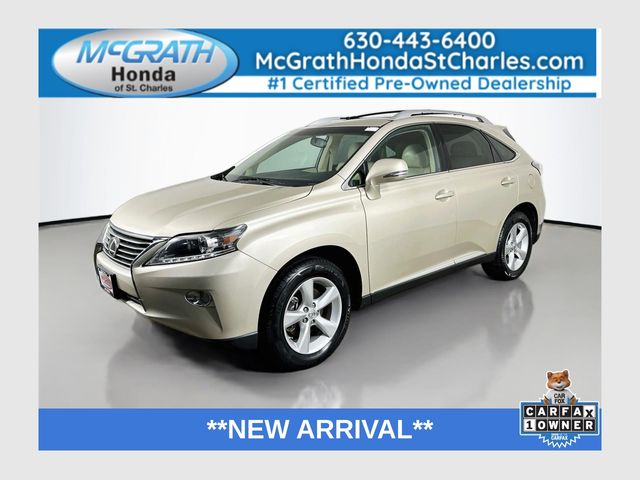 Satin Cashmere Metallic 2014 Lexus RX SUV / Crossover Front-Wheel Drive 6-Speed Automatic