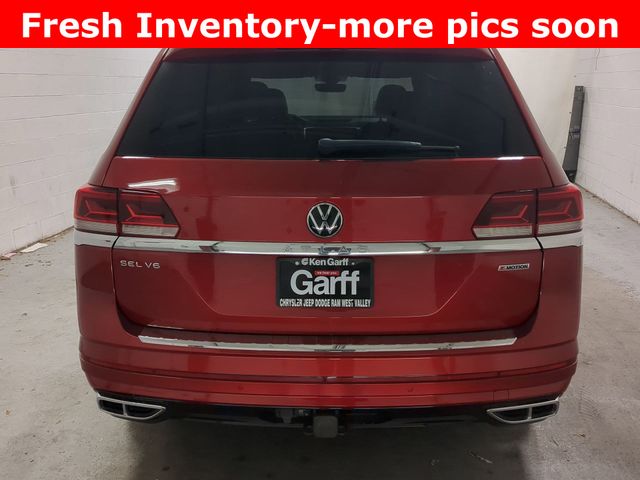 2022 Volkswagen Atlas 3.6L V6 SEL Premium R-Line Red at Wharton Ford