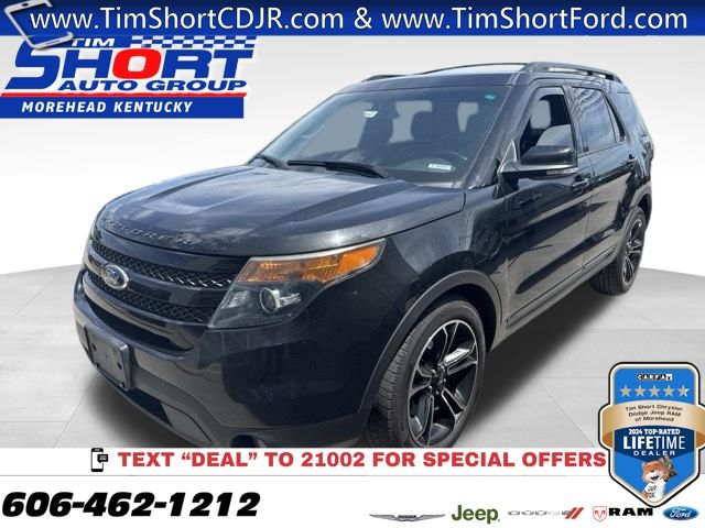 Tuxedo Black Metallic 2015 Ford Explorer Sport 4WD SUV / Crossover All-Wheel Drive 6-Speed Automatic