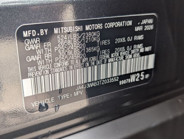 2026 Mitsubishi Outlander Black Edition Gray at DeMontrond Gulf Freeway