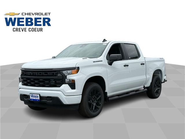 Summit White 2026 Chevrolet Silverado 1500 Pickup Truck Four-Wheel Drive 8-Speed Automatic