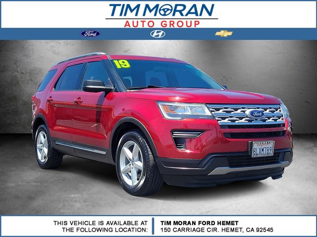 Ruby Red Metallic Tinted Clearcoat 2019 Ford Explorer SUV / Crossover Front-Wheel Drive 6-Speed Automatic