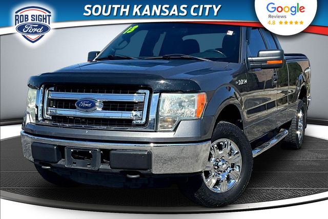 Gray 2013 Ford F-150 Pickup Truck Four-Wheel Drive 6-Speed Automatic