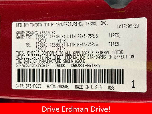 Used 2021 Toyota Tacoma Truck
