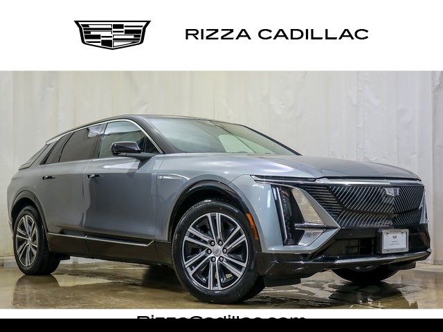 Silver Metallic 2025 Cadillac LYRIQ SUV / Crossover All-Wheel Drive 1-Speed Automatic