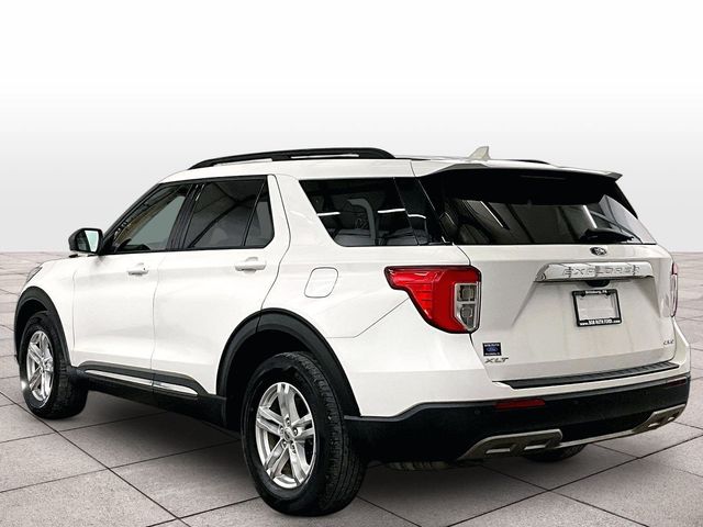2021 Ford Explorer XLT White at Honda North