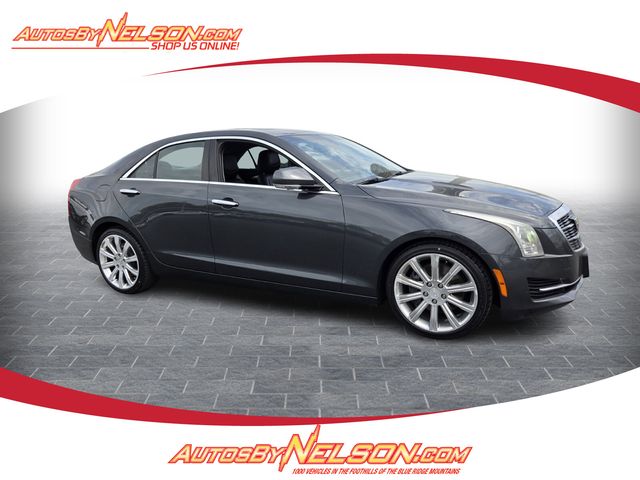 Phantom Gray Metallic 2016 Cadillac ATS 3.6L Luxury RWD Sedan Rear-Wheel Drive 8-Speed Automatic