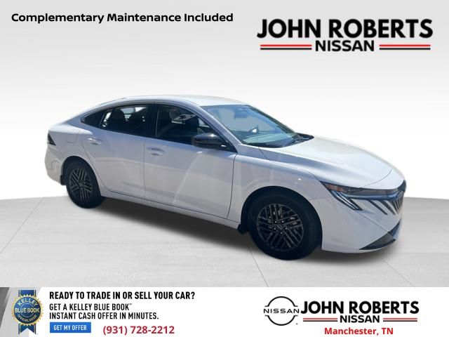 White (Fresh Powder) 2026 Nissan Sentra SV FWD Sedan Front-Wheel Drive Continuously Variable Transmission