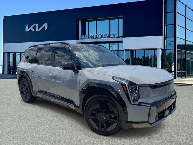 Wolf Gray/Ebony Black Roof 2026 Kia EV9 SUV / Crossover All-Wheel Drive 1-Speed Automatic
