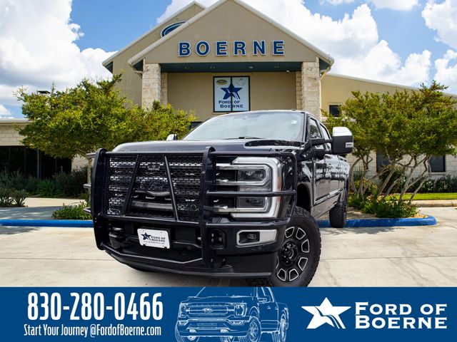 Blue Metallic 2023 Ford F-350 Super Duty Pickup Truck Four-Wheel Drive Automatic