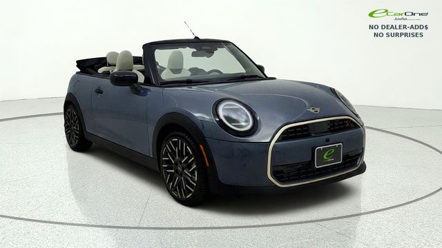 Red (Copper Gray Metallic) 2025 MINI Cooper Convertible Front-Wheel Drive 7-Speed Automatic