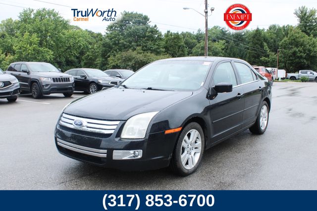 Black Clearcoat 2006 Ford Fusion Sedan Front-Wheel Drive 6-Speed Automatic