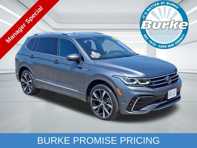 Silver 2022 Volkswagen Tiguan SUV / Crossover All-Wheel Drive 8-Speed Automatic