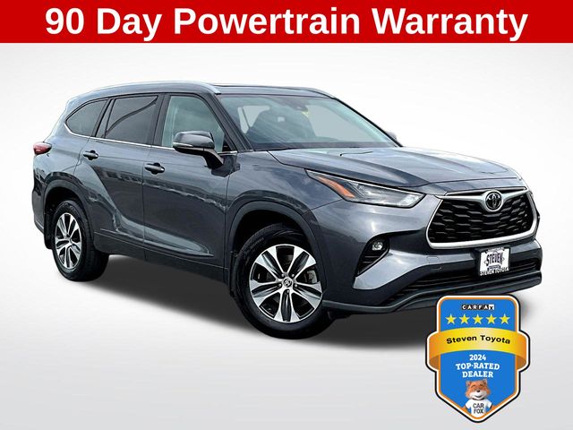 Magnetic Gray Metallic 2023 Toyota Highlander SUV / Crossover All-Wheel Drive 8-Speed Automatic