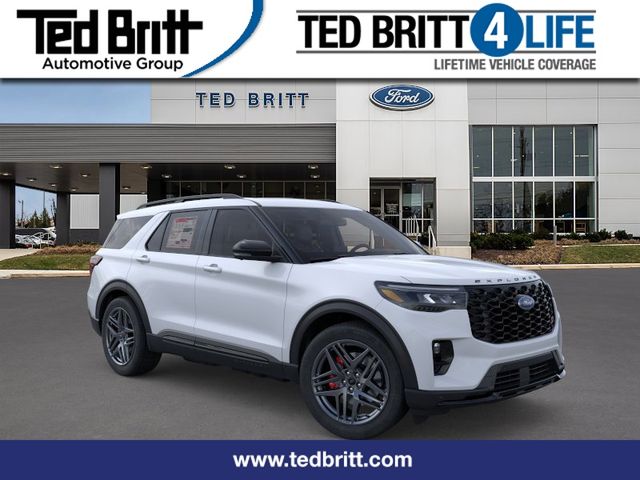 White 2026 Ford Explorer ST AWD SUV / Crossover All-Wheel Drive Automatic