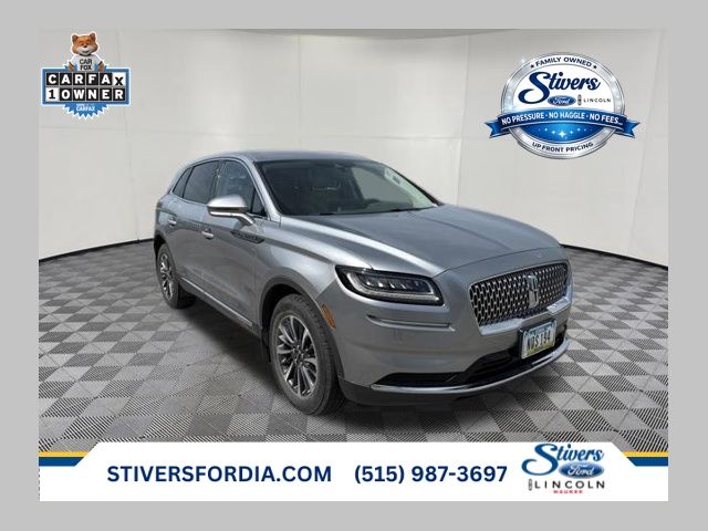 Silver Radiance Metallic Clearcoat 2023 Lincoln Nautilus SUV / Crossover All-Wheel Drive 8-Speed Automatic