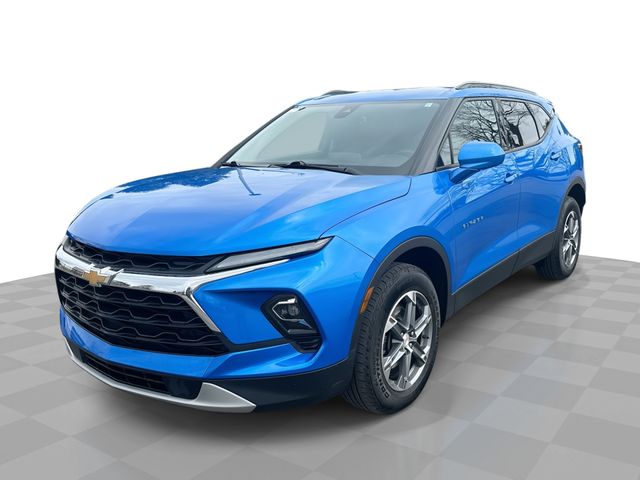Riptide Blue Metallic 2024 Chevrolet Blazer 2LT FWD SUV / Crossover Front-Wheel Drive 9-Speed Automatic Overdrive