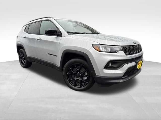 Silver Zynith Metallic Clearcoat 2026 Jeep Compass SUV / Crossover Four-Wheel Drive 8-Speed Automatic