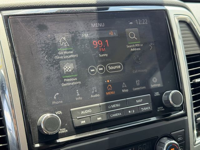 2020 Nissan Titan SL Red at Texan Dodge Chrysler Jeep Ram