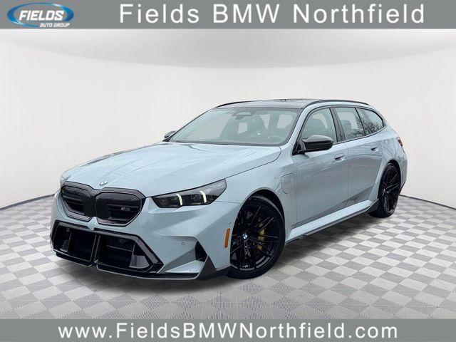 Gray (Brooklyn Grey Metallic) 2026 BMW M5 Touring AWD Wagon All-Wheel Drive 8-Speed Automatic
