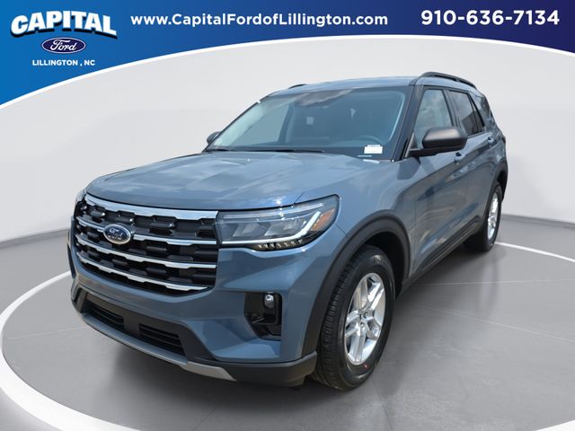 Vapor Blue Metallic 2026 Ford Explorer SUV / Crossover Rear-Wheel Drive Automatic