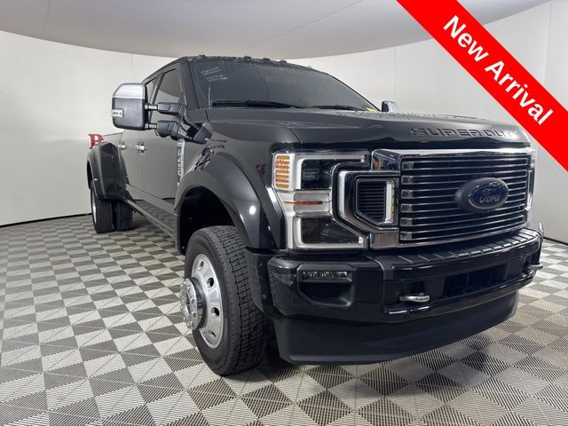 2021 Agate Black Metallic Ford F-450SD Platinum Truck