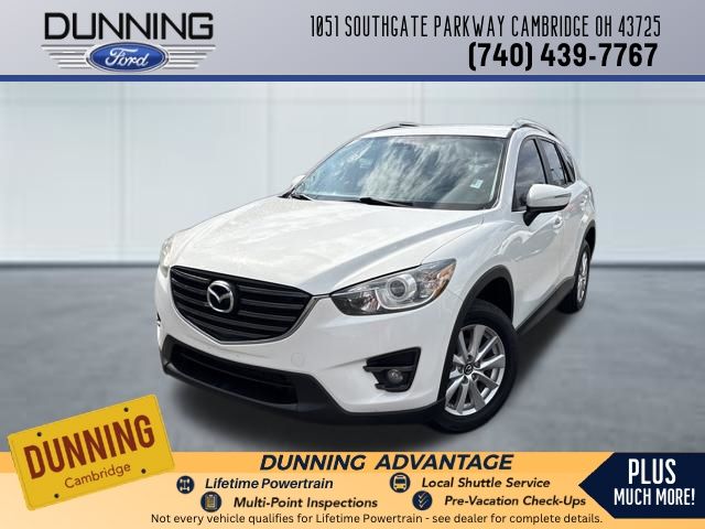Crystal White Pearl Mica 2016 Mazda CX-5 Touring AWD SUV / Crossover All-Wheel Drive 6-Speed Automatic