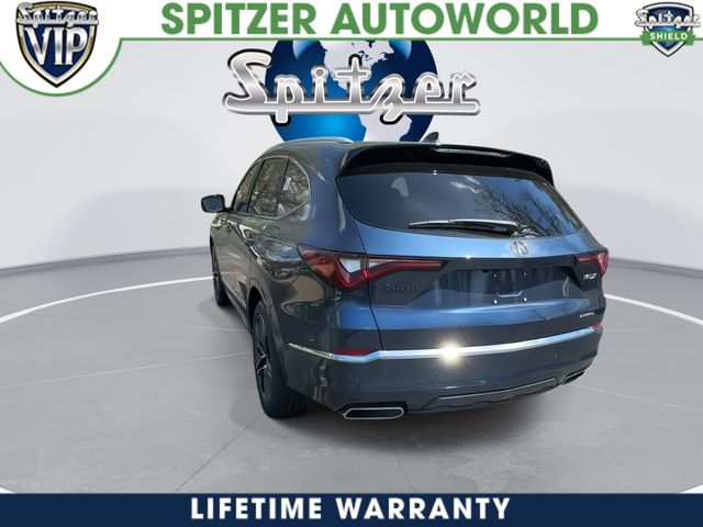 2026 Acura MDX Advance Package Blue at Spitzer Acura
