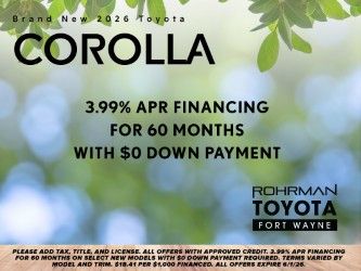 2026 Toyota Corolla
