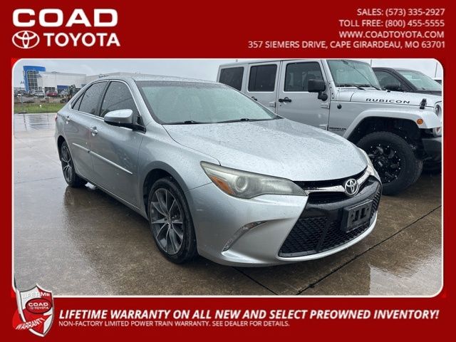 Celestial Silver Metallic 2015 Toyota Camry XSE Sedan Front-Wheel Drive 6-Speed Automatic