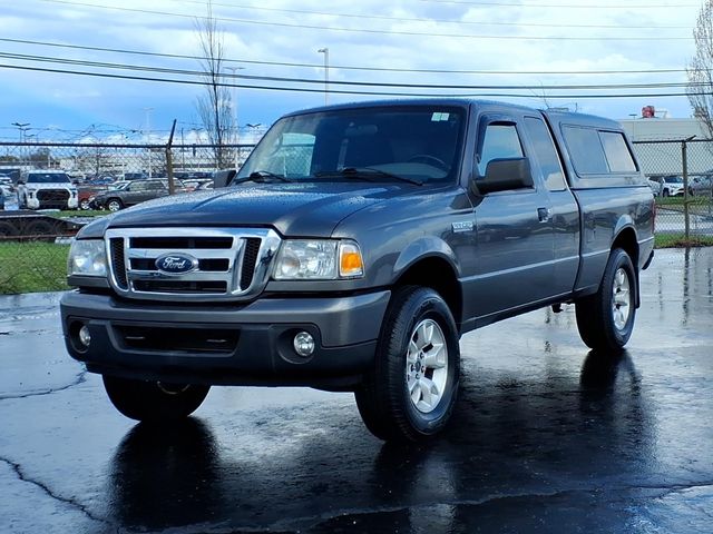 Dark Shadow Gray Metallic 2011 Ford Ranger XLT SuperCab 4-Door 4WD Pickup Truck Four-Wheel Drive 5-Speed Automatic Overdrive