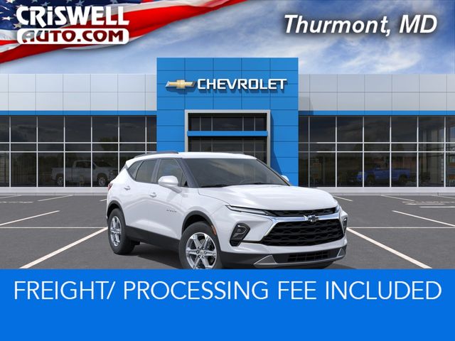 Summit White 2026 Chevrolet Blazer SUV / Crossover 9-Speed Automatic Overdrive