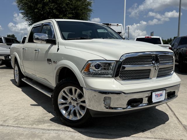 2017 Ram 1500 Laramie Longhorn White at DeMontrond Auto Country