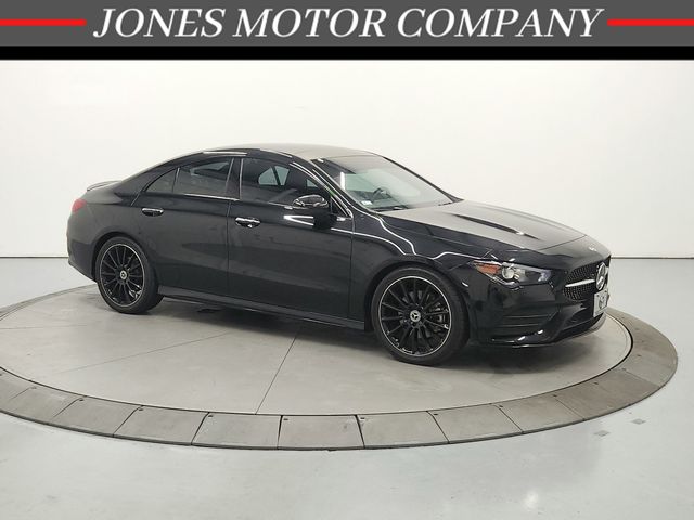 Cosmos Black Metallic 2023 Mercedes-Benz CLA Coupe Front-Wheel Drive 7-Speed Automatic