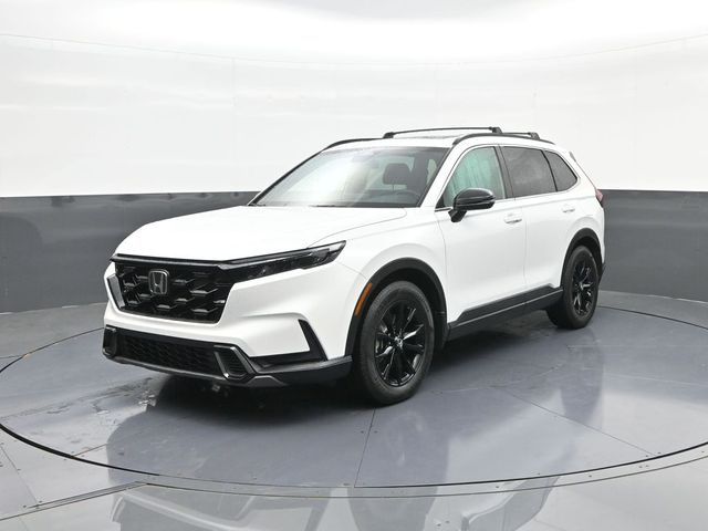 White 2024 Honda CR-V Hybrid SUV / Crossover Front-Wheel Drive Continuously Variable Transmission