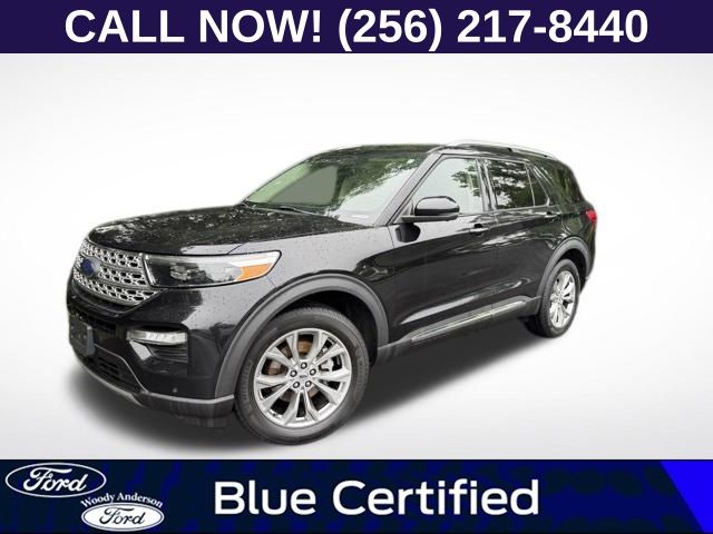 Agate Black Metallic 2020 Ford Explorer Limited AWD SUV / Crossover All-Wheel Drive Automatic