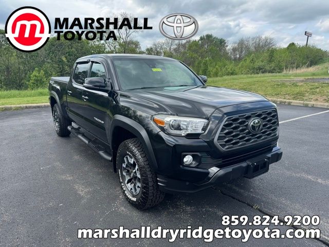 Midnight Black Metallic 2020 Toyota Tacoma TRD Off Road Double Cab LB 4WD Pickup Truck Four-Wheel Drive 6-Speed Automatic