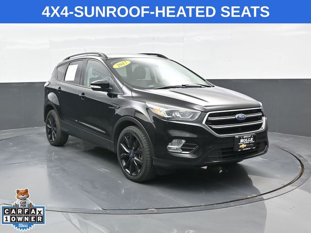 Shadow Black 2017 Ford Escape SUV / Crossover All-Wheel Drive 6-Speed Automatic