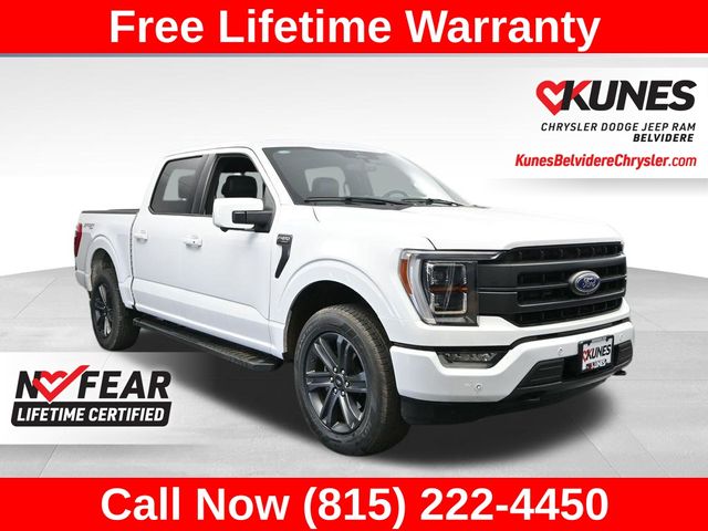White 2023 Ford F-150 Pickup Truck Four-Wheel Drive Automatic