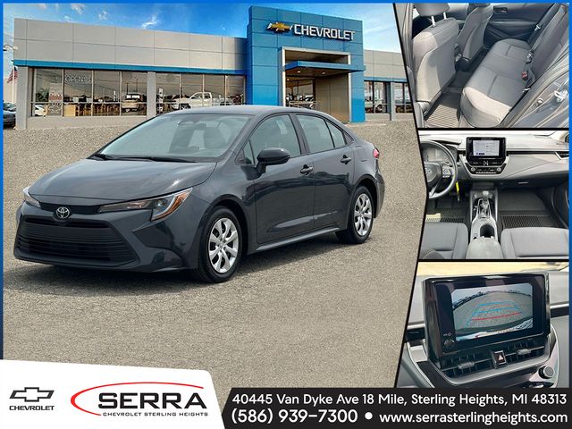 Underground 2025 Toyota Corolla Sedan Front-Wheel Drive Continuously Variable Transmission