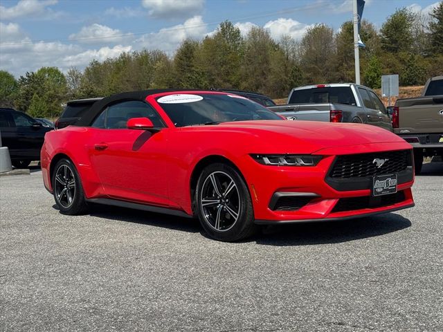 Race Red 2024 Ford Mustang EcoBoost Premium Convertible RWD Convertible Rear-Wheel Drive Automatic