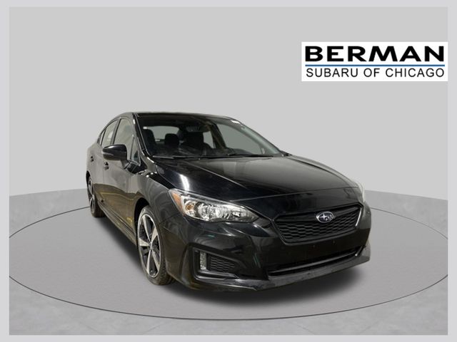 Crystal Black Silica 2018 Subaru Impreza Sedan All-Wheel Drive Continuously Variable Transmission