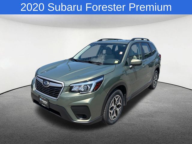 Jasper Green Metallic 2020 Subaru Forester SUV / Crossover All-Wheel Drive Continuously Variable Transmission